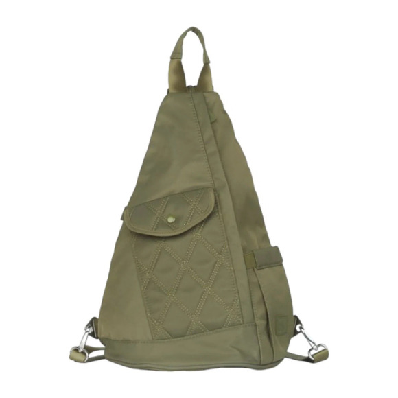 IHKWIP Handbags - IHKWIP Convertible Sling Backpack Military Olive
